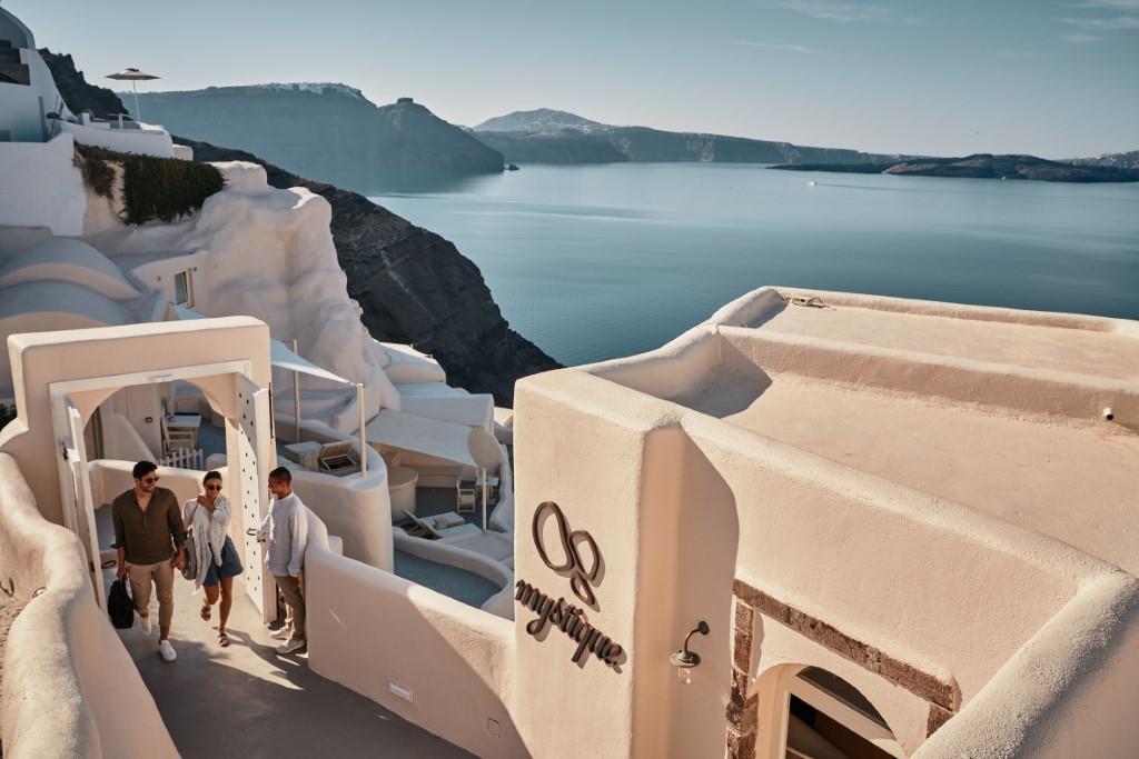 Mystique, A Luxury Collection Hotel, Santorini (Adults Only) Oía Exteriör bild
